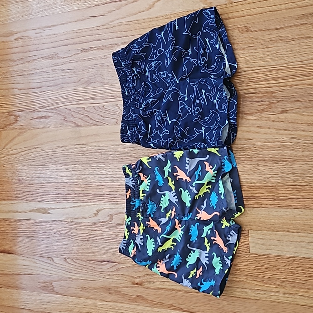 Toddler Boys Swim Trunks 3T Bundle